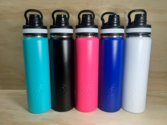 750ml Wide Lid Water Bottle - White