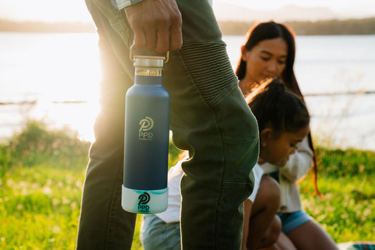 750ml Water Bottle - Sea Blue (25oz)