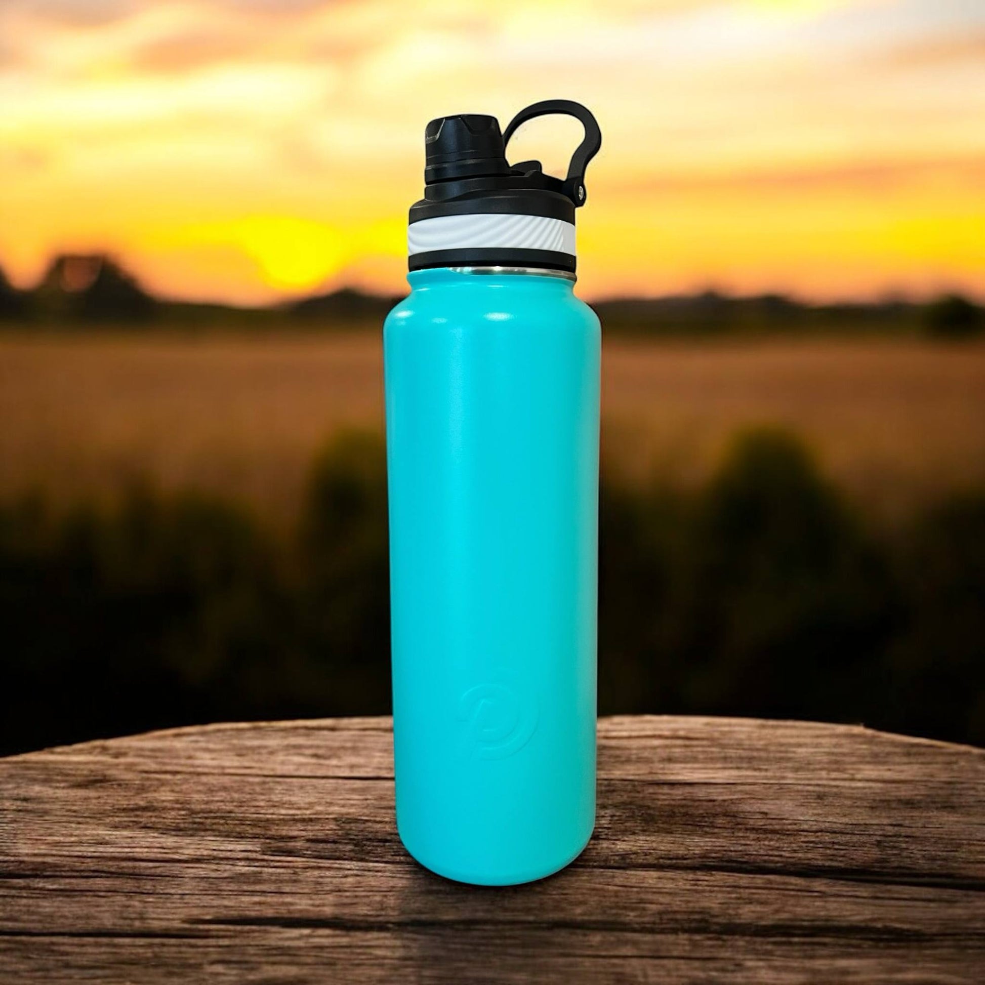 1.2L Wide Lid Teal Bottle – Power Drink Hydration