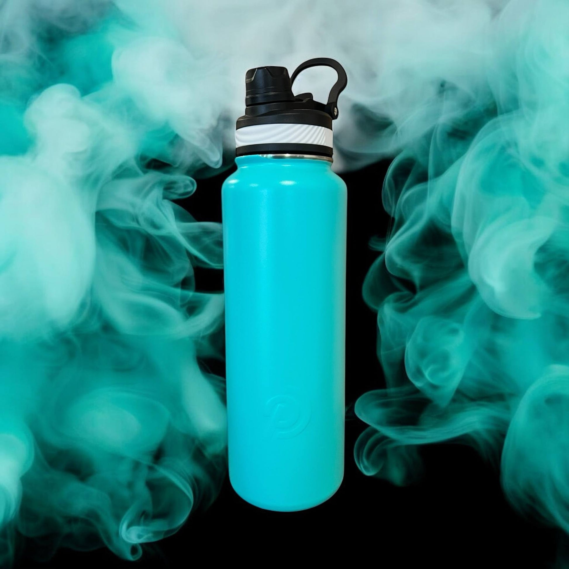 1,2 L Wide Lid Teal Bottle – Power Drink Hydration
