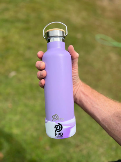 Lilac 750ml Insulated Bottle – Power Drink Hydration