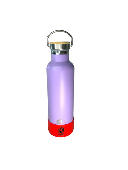 Lilac 750ml Insulated Bottle – Power Drink Hydration.
