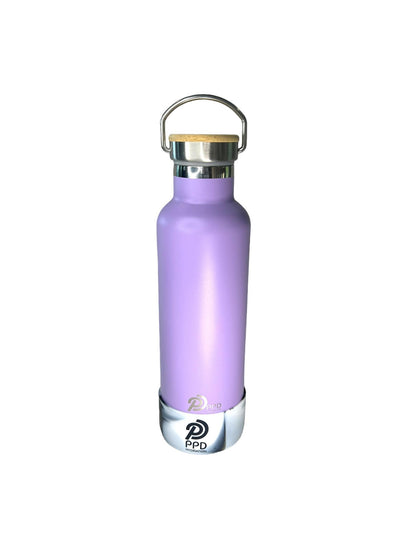 Lilac 750ml Insulated Bottle – Power Drink Hydration.