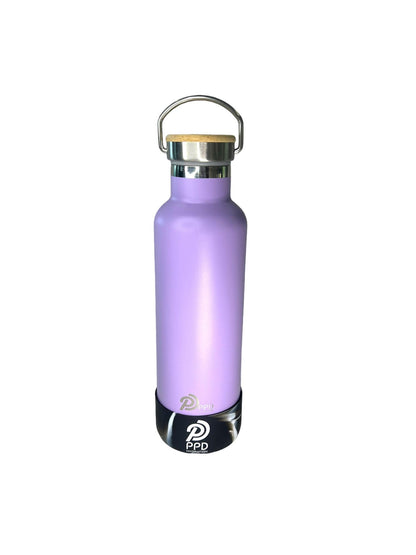 Lilac 750ml Insulated Bottle – Power Drink Hydration.