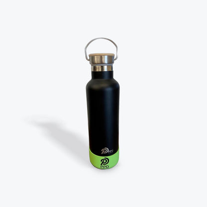 Black 750ml Insulated Water Bottle – Power Drink Hydration