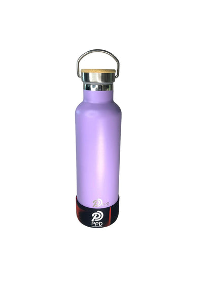 Lilac 750ml Insulated Bottle – Power Drink Hydration.