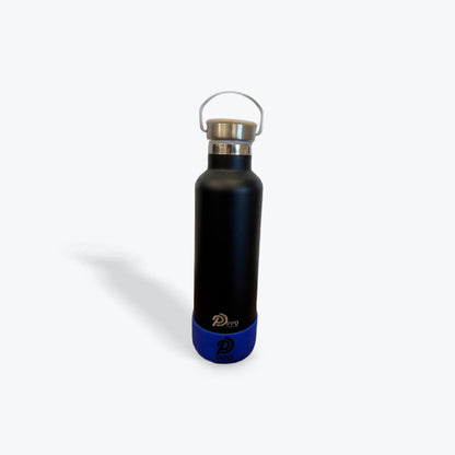Black 750ml Insulated Water Bottle – Power Drink Hydration