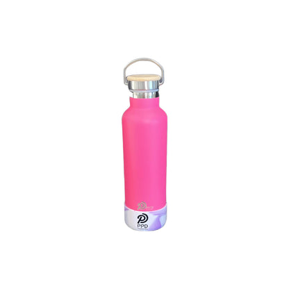 Hot Pink 750ml Insulated Bottle – Power Drink Hydration