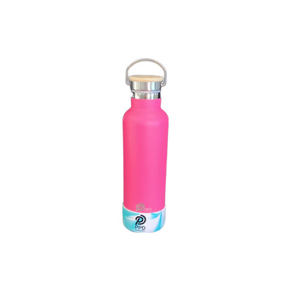 Hot Pink 750ml Insulated Bottle – Power Drink Hydration