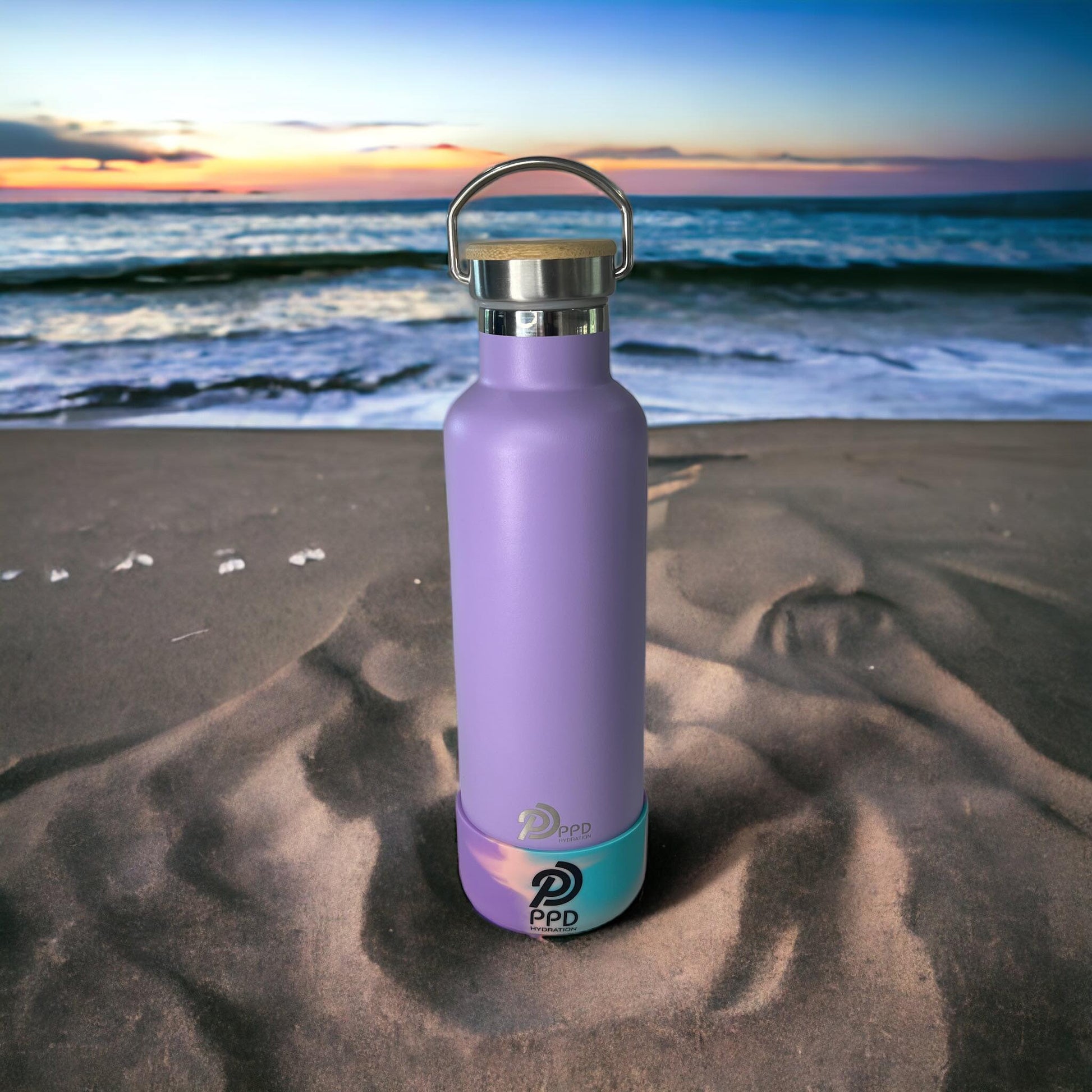 Lilac 750ml Insulated Bottle – Power Drink Hydration
