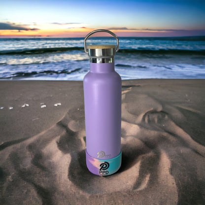 Lilac 750ml Insulated Bottle – Power Drink Hydration