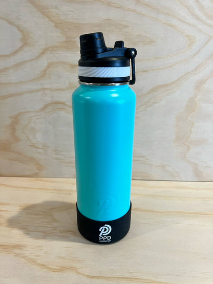 1.2L Wide Lid Teal Bottle – Power Drink Hydration