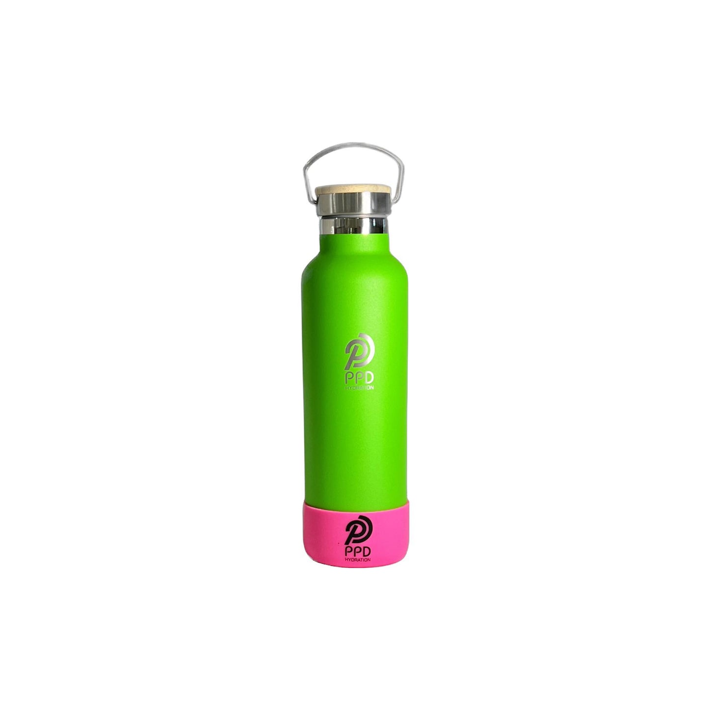 Green 750ml Insulated Water Bottle – Power Drink Hydration