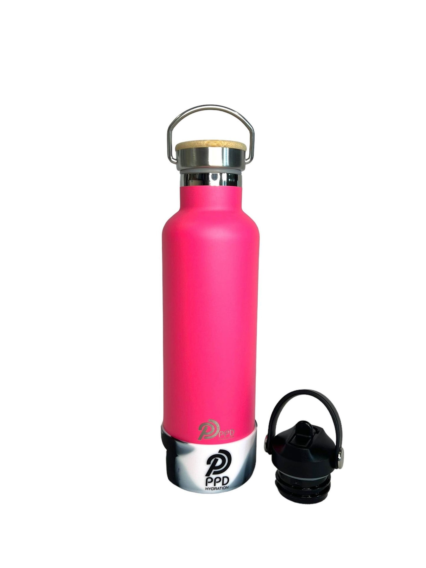 Hot Pink 750ml Insulated Bottle – Power Drink Hydration
