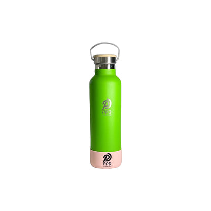 Green 750ml Insulated Water Bottle – Power Drink Hydration