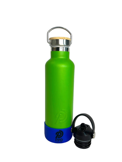 Green 750ml Insulated Water Bottle – Power Drink Hydration
