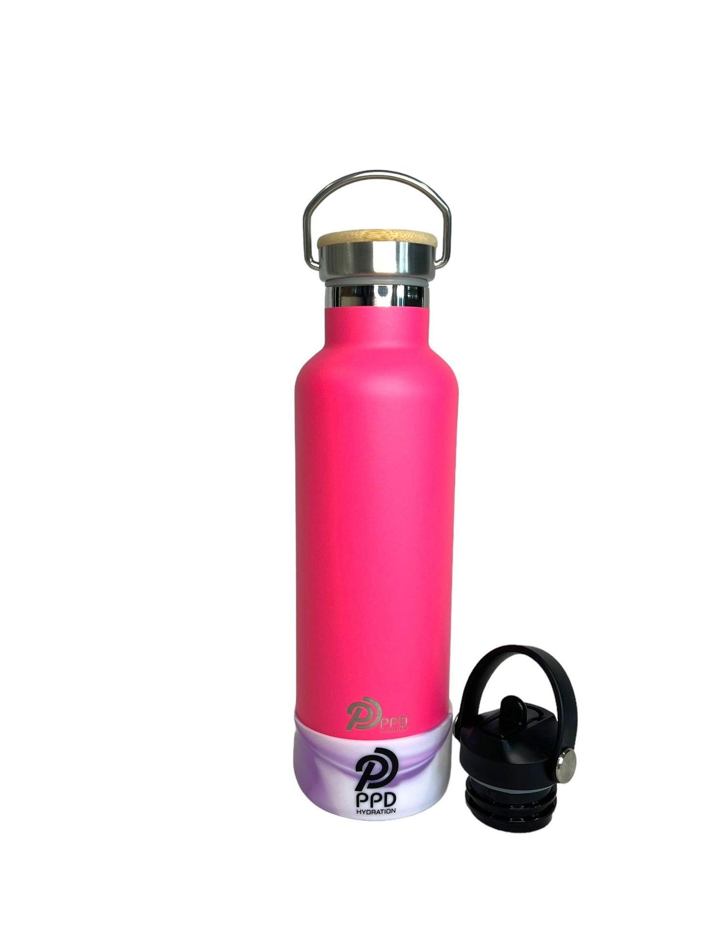 Hot Pink 750ml Insulated Bottle – Power Drink Hydration