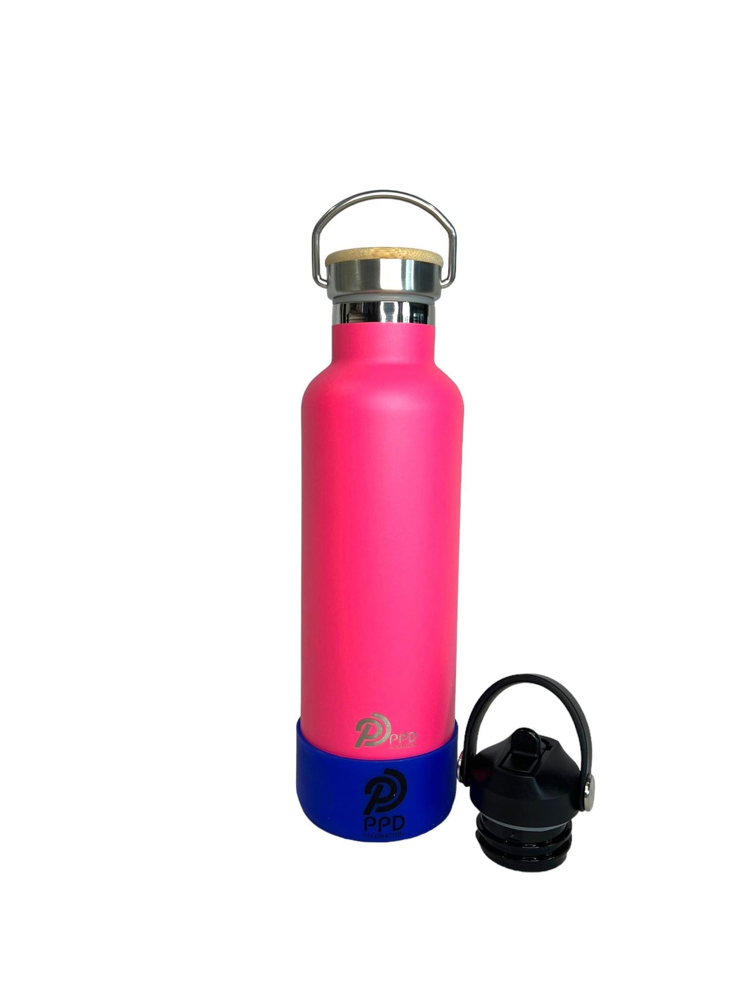 Hot Pink 750ml Insulated Bottle – Power Drink Hydration