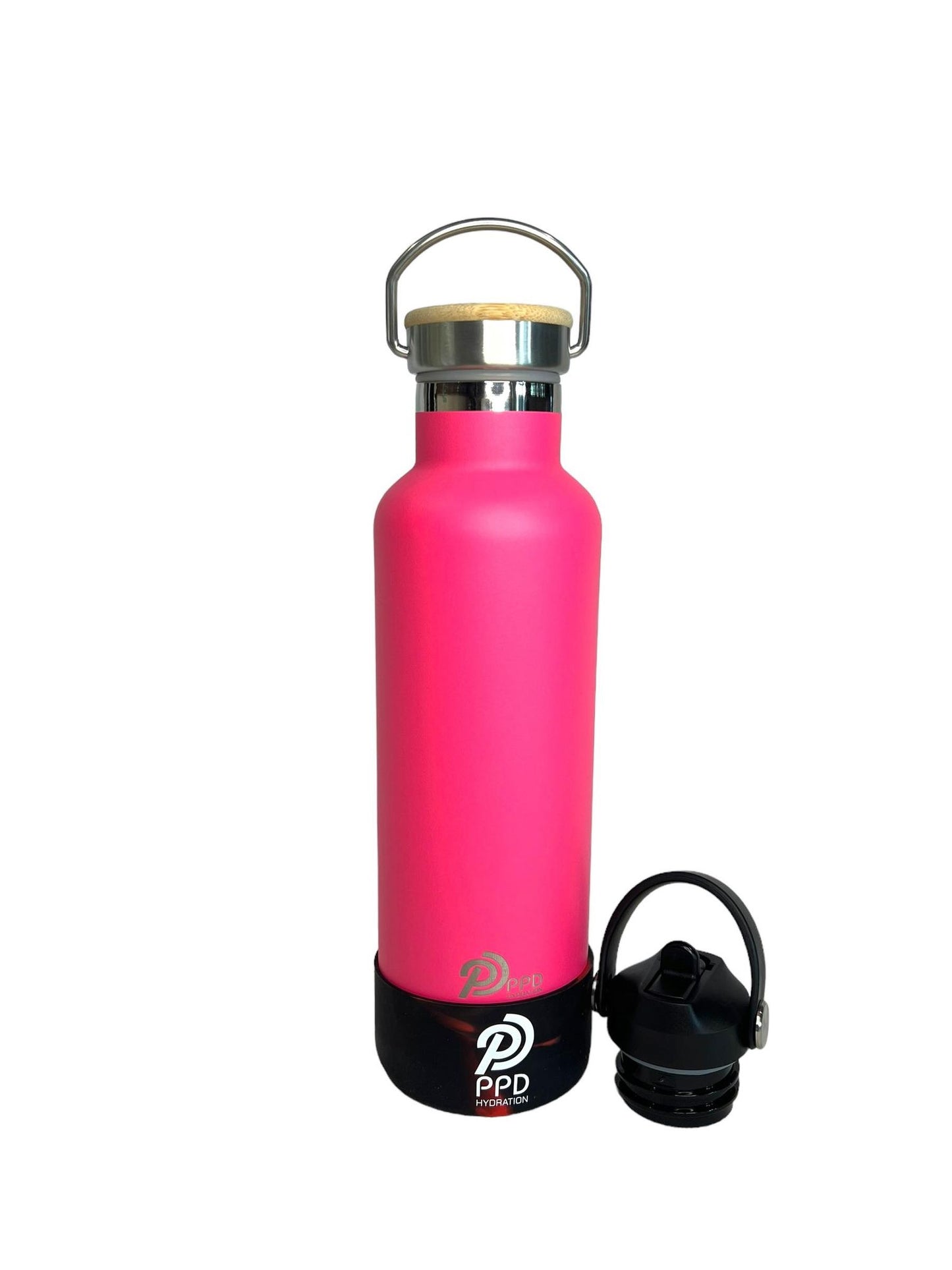 Hot Pink 750ml Insulated Bottle – Power Drink Hydration