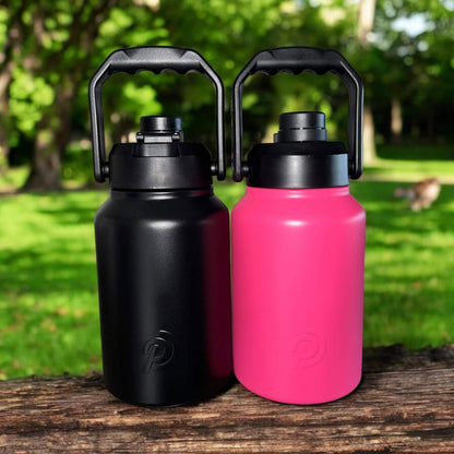1.9L Water Bottle (64oz) – Large Insulated Bottle | Power Drink