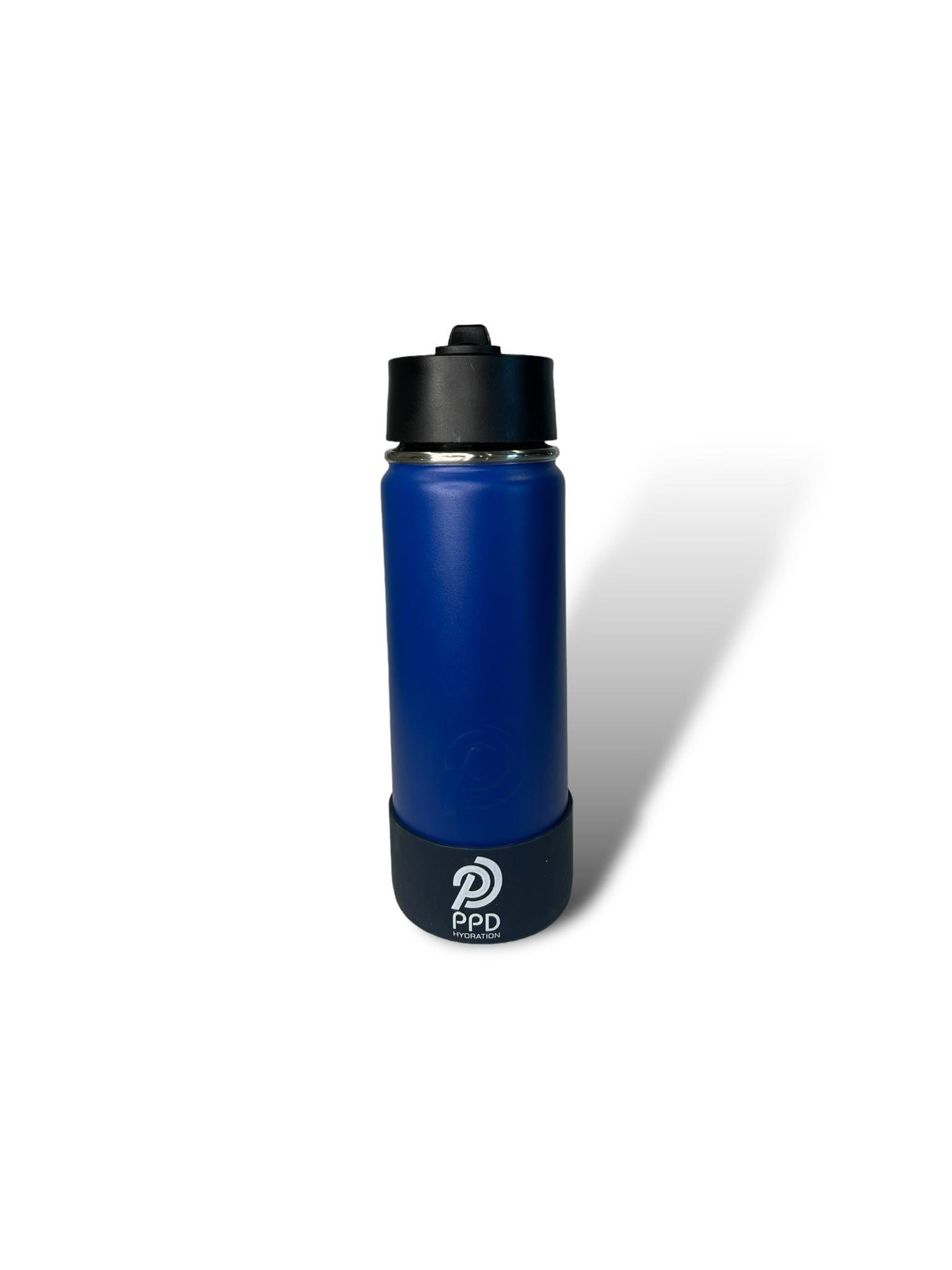 532ml Blue Water Bottle | Insulated 18oz – Power Drink