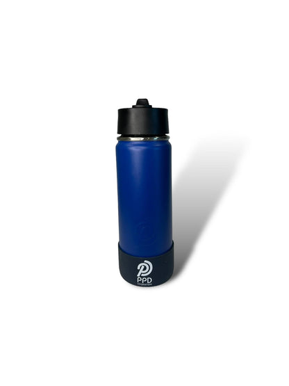 532ml Blue Water Bottle | Insulated 18oz – Power Drink