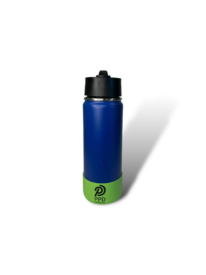 532ml Blue Water Bottle | Insulated 18oz – Power Drink