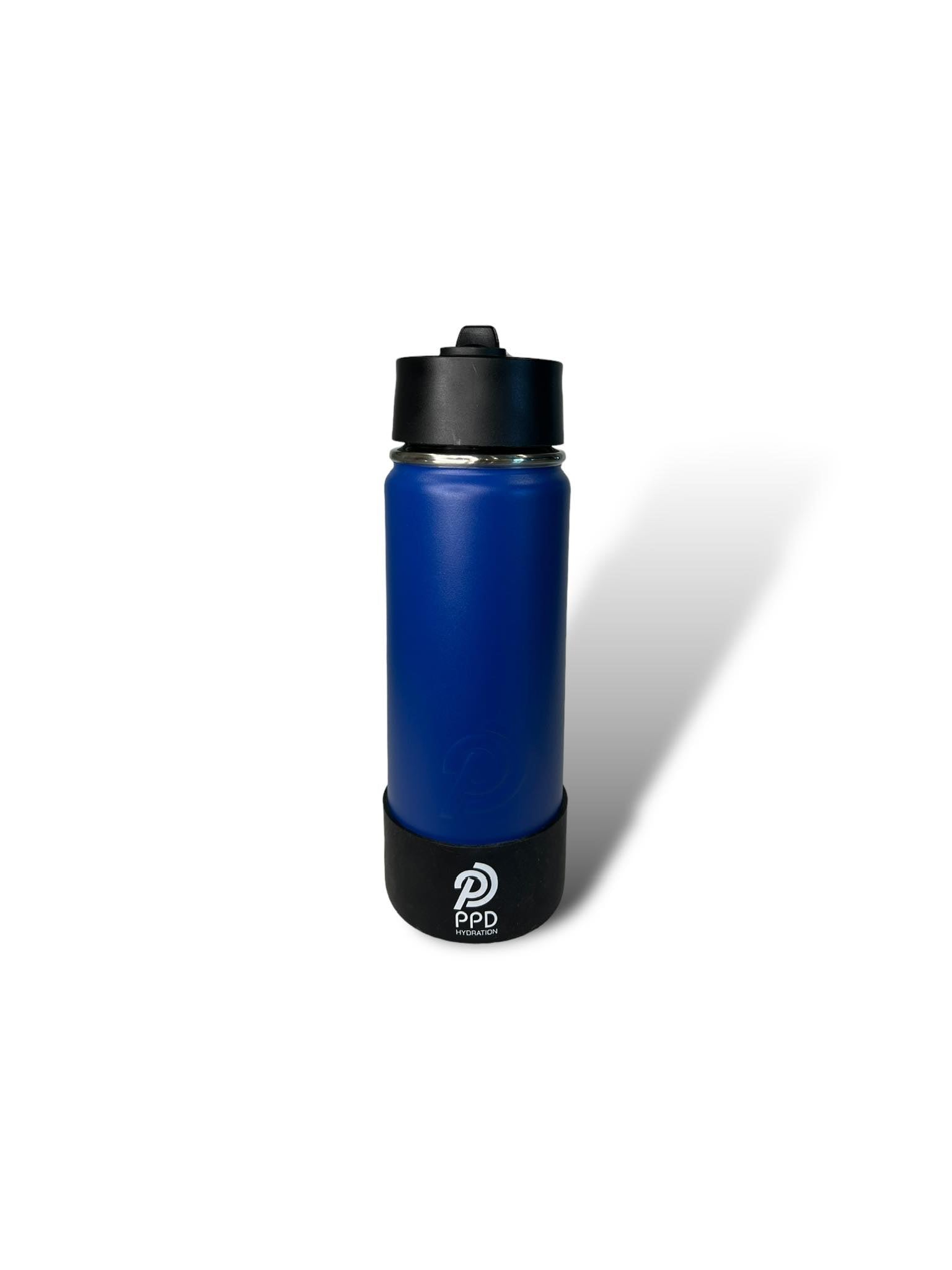 532ml Blue Water Bottle | Insulated 18oz – Power Drink