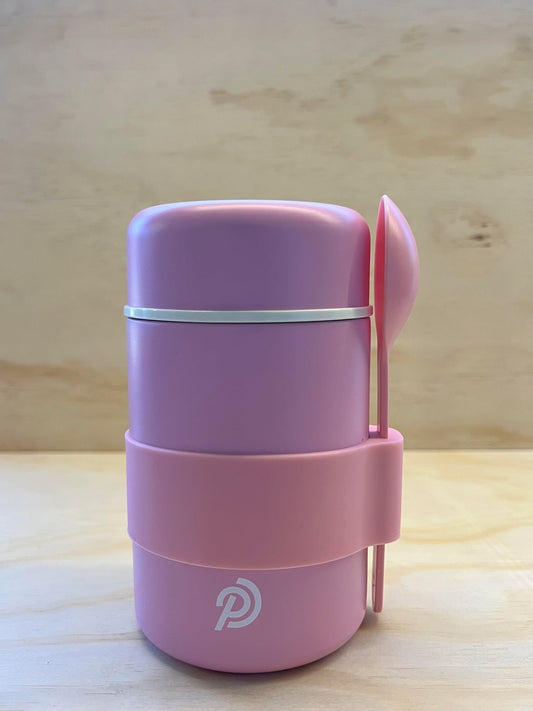 Hot Food Flask - Sweet Pea Pink