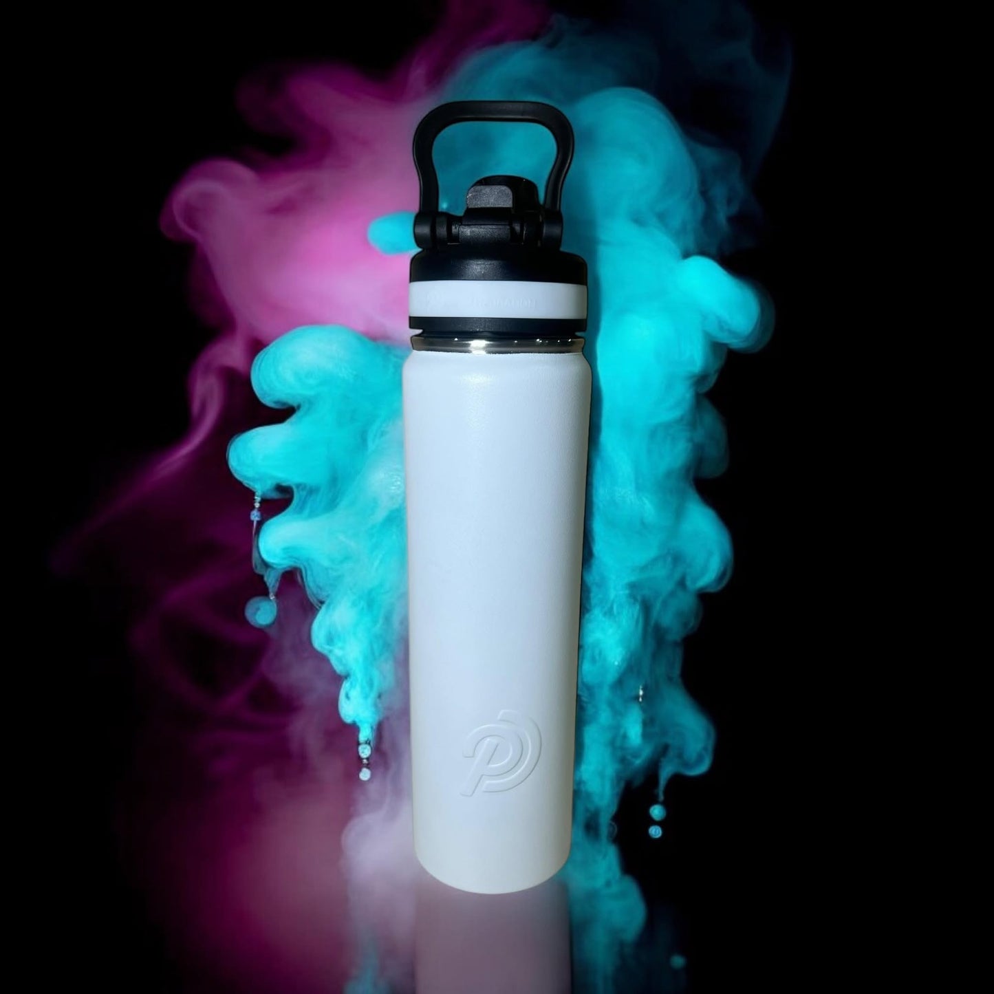 750ml Wide Lid Water Bottle - White