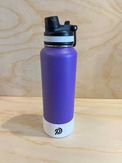 Personalised 1.2L Purple Water Bottle | Power Drink