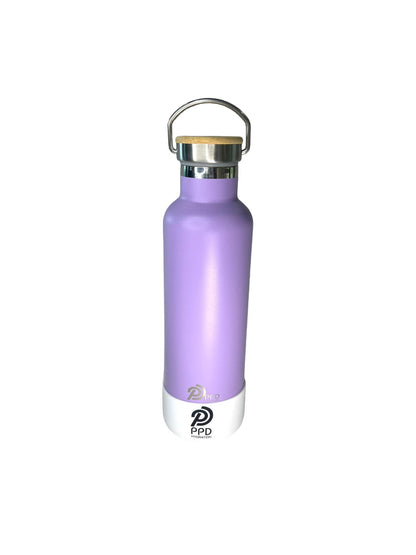 750ml  stainless steel double wall insulated water bottle lilac