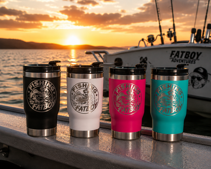 Fishing with the Fatboy x PowerDrink Hydration Hybrid Cooler