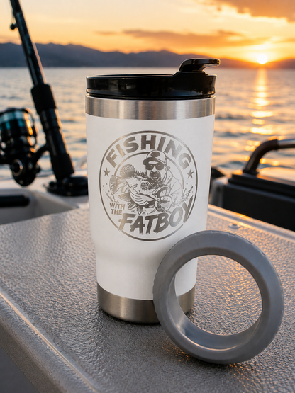 Fishing with the Fatboy x PowerDrink Hydration Hybrid Cooler