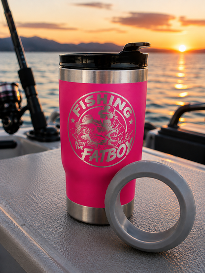 Fishing with the Fatboy x PowerDrink Hydration Hybrid Cooler