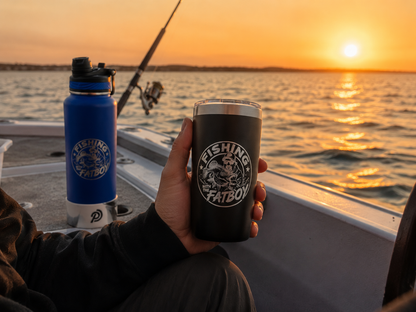 Fishing with the FatBoy x PowerDrink Hydration 10oz Travel Cup