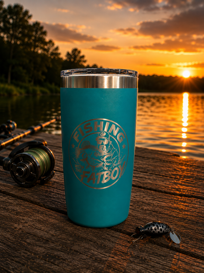 Fishing with the FatBoy x PowerDrink Hydration 10oz Travel Cup