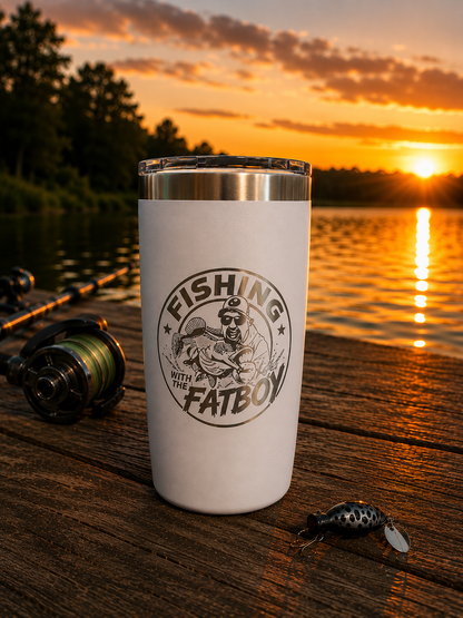 Fishing with the FatBoy x PowerDrink Hydration 10oz Travel Cup
