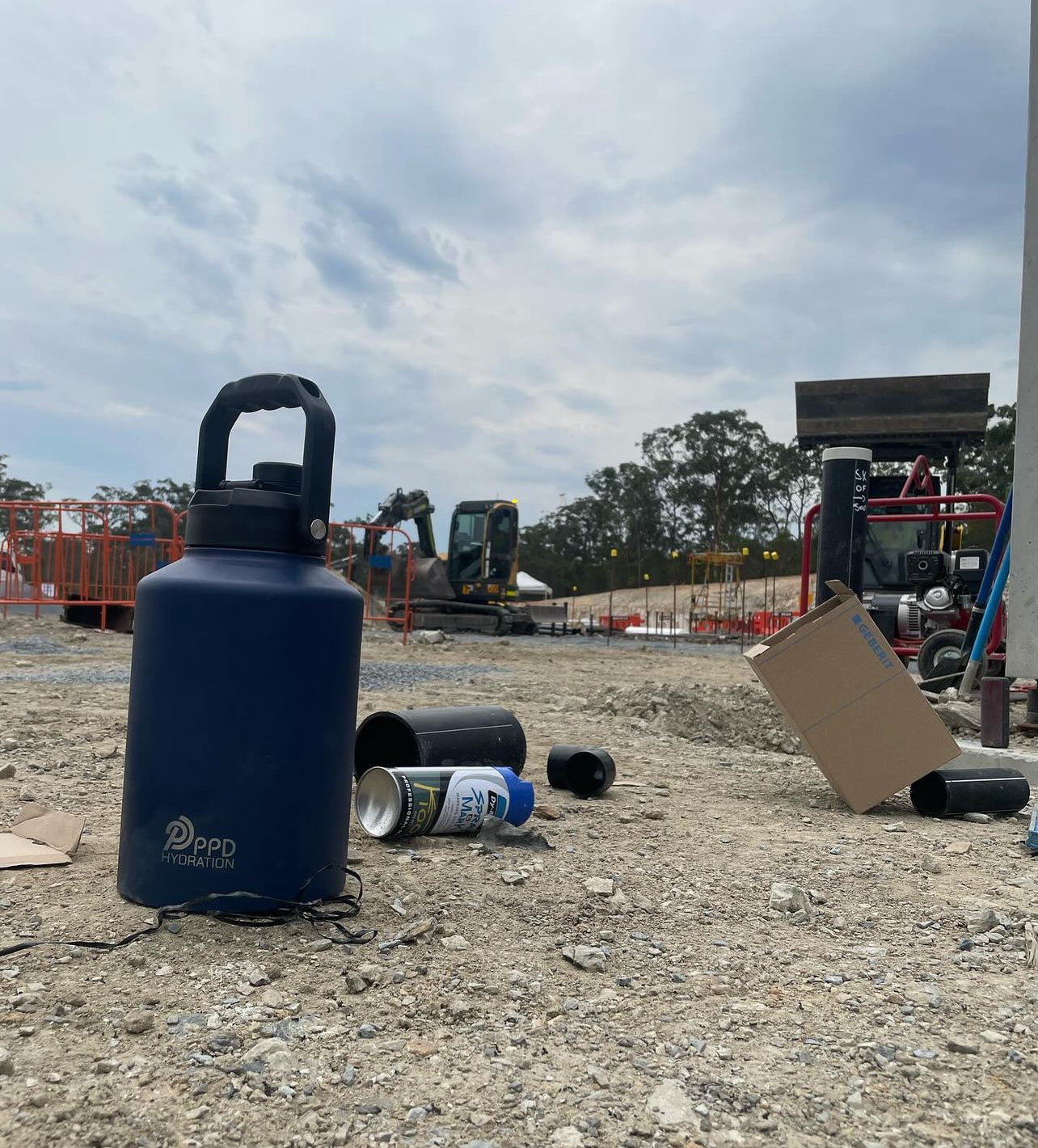 1 Gallon Water Bottle | Insulated 3.7L Flask – Power Drink