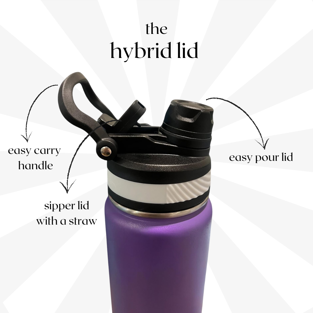 1.2L Wide Lid Teal Bottle – Power Drink Hydration