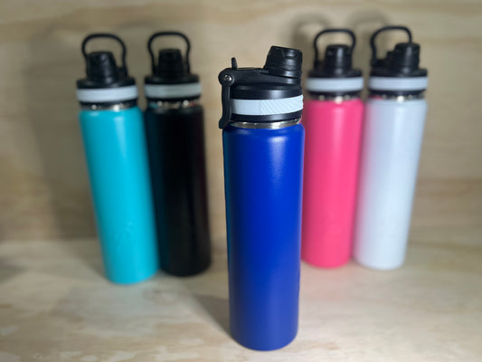 750ml Wide Lid Water Bottle - Sea Blue