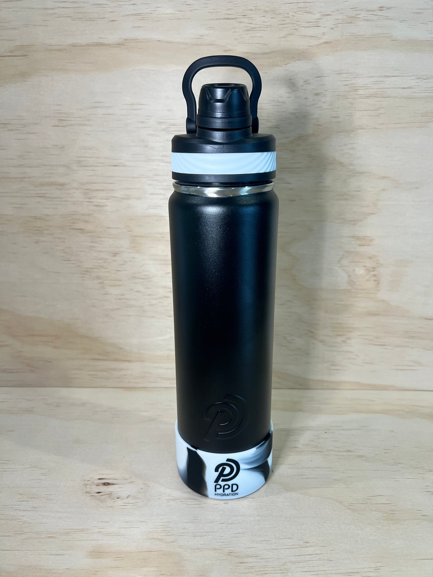 750ml Wide Lid Water Bottle - Black