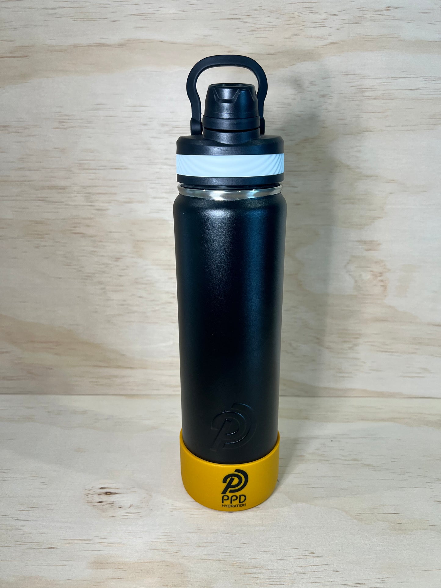 750ml Wide Lid Water Bottle - Black