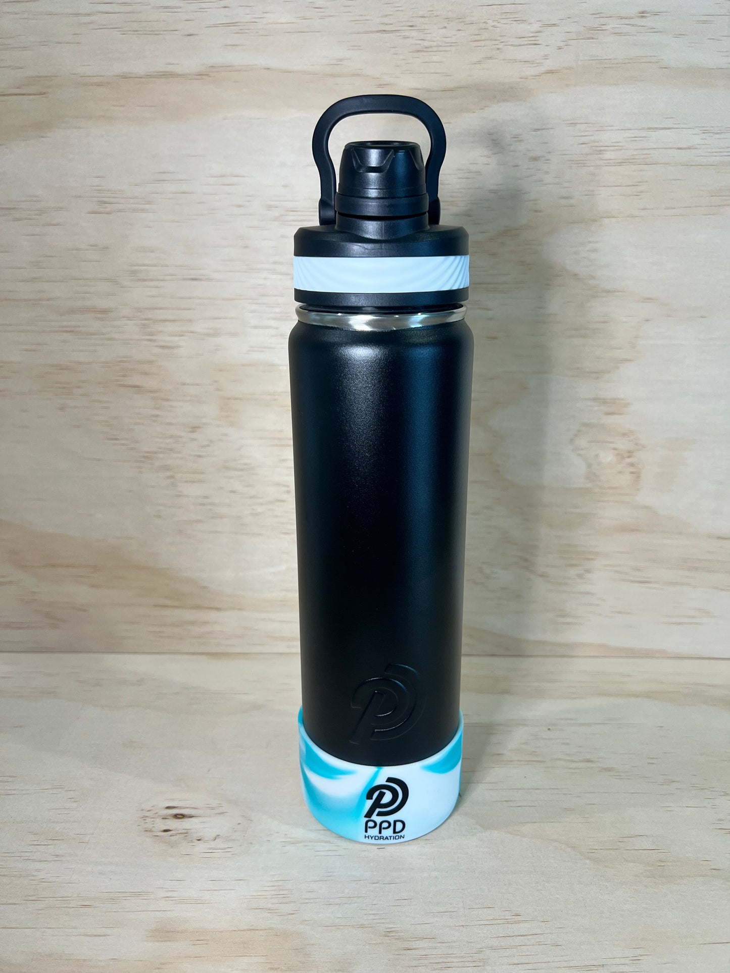 750ml Wide Lid Water Bottle - Black