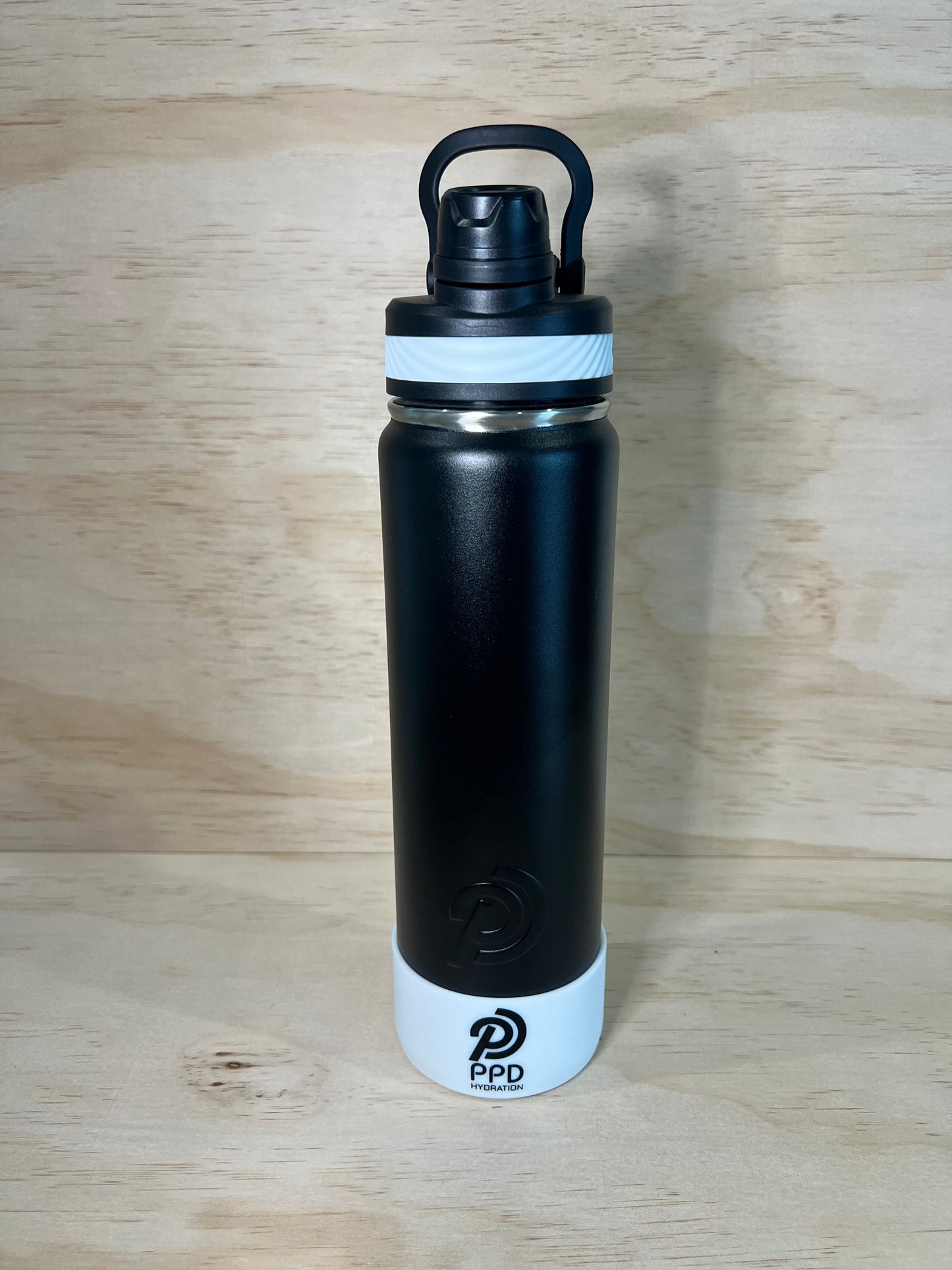 750ml Wide Lid Water Bottle - Black