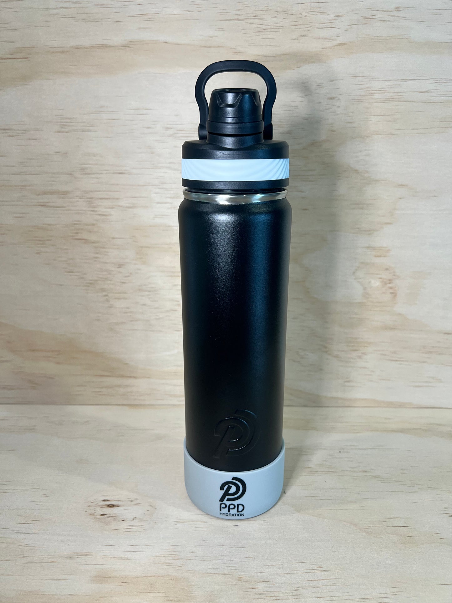 750ml Wide Lid Water Bottle - Black