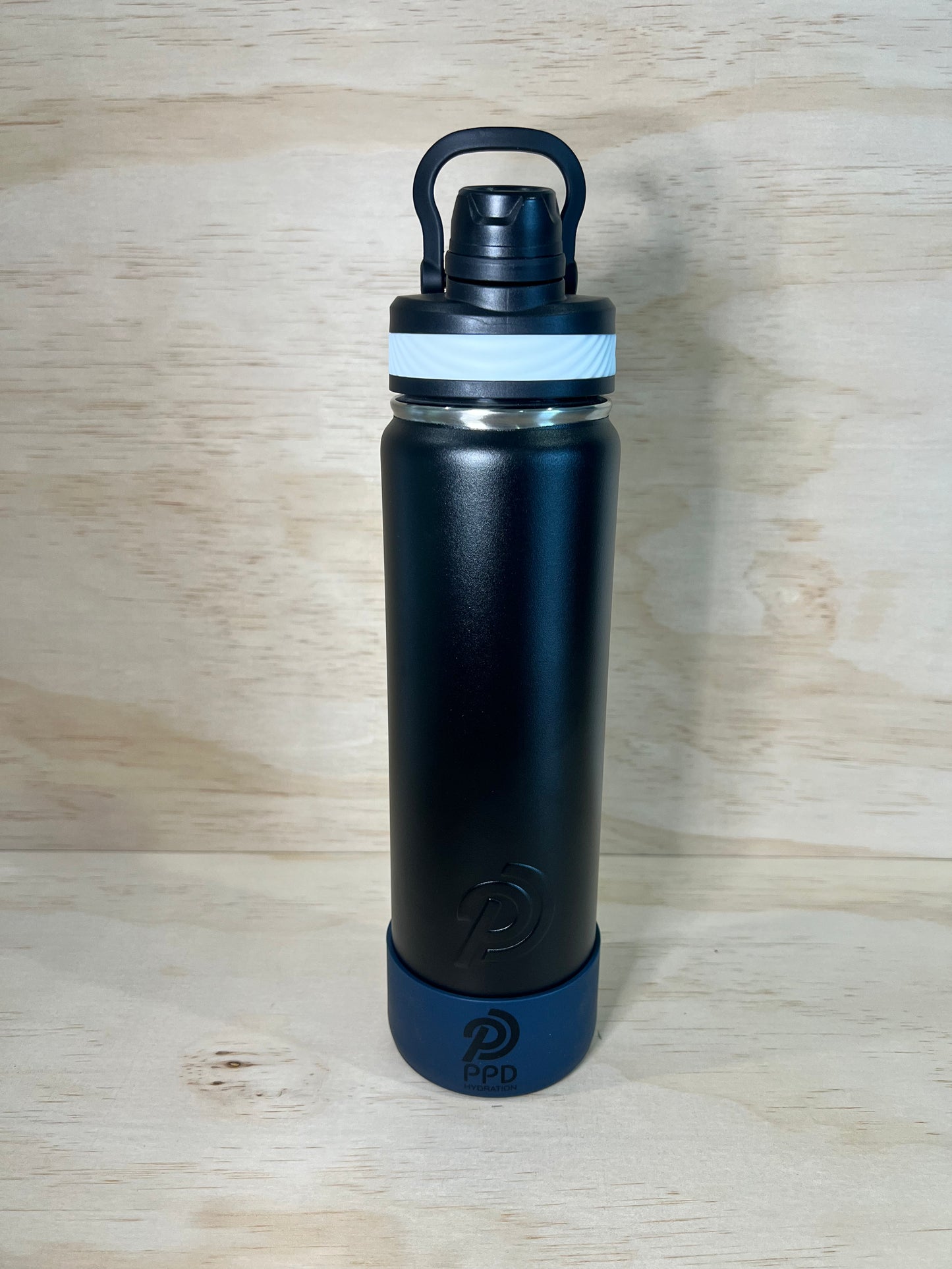 750ml Wide Lid Water Bottle - Black