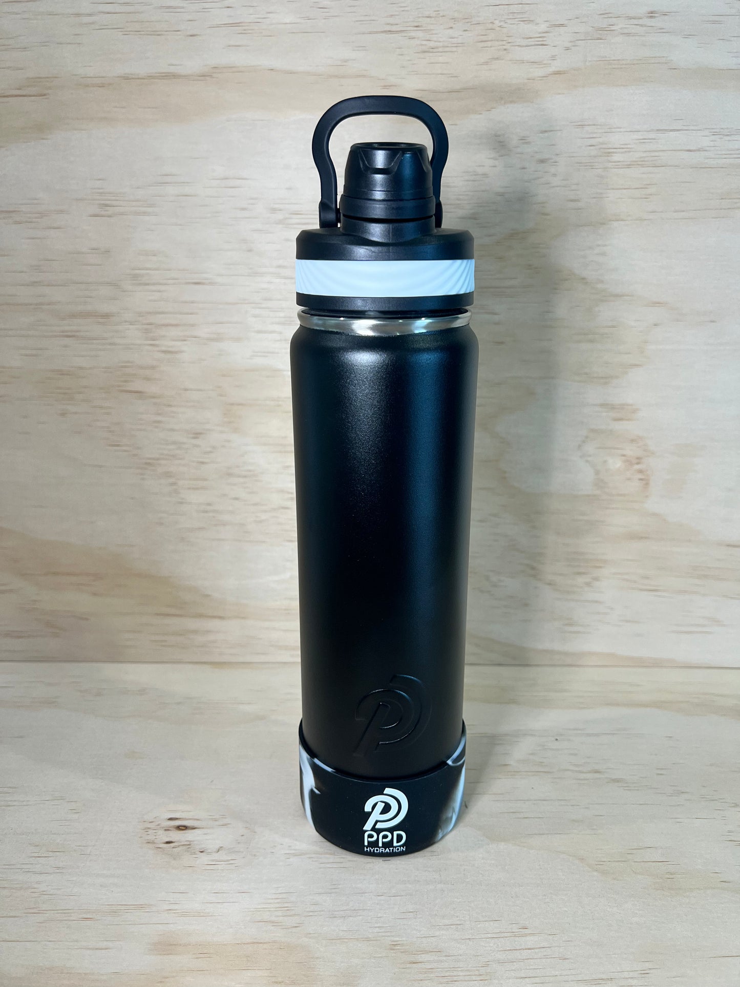 750ml Wide Lid Water Bottle - Black