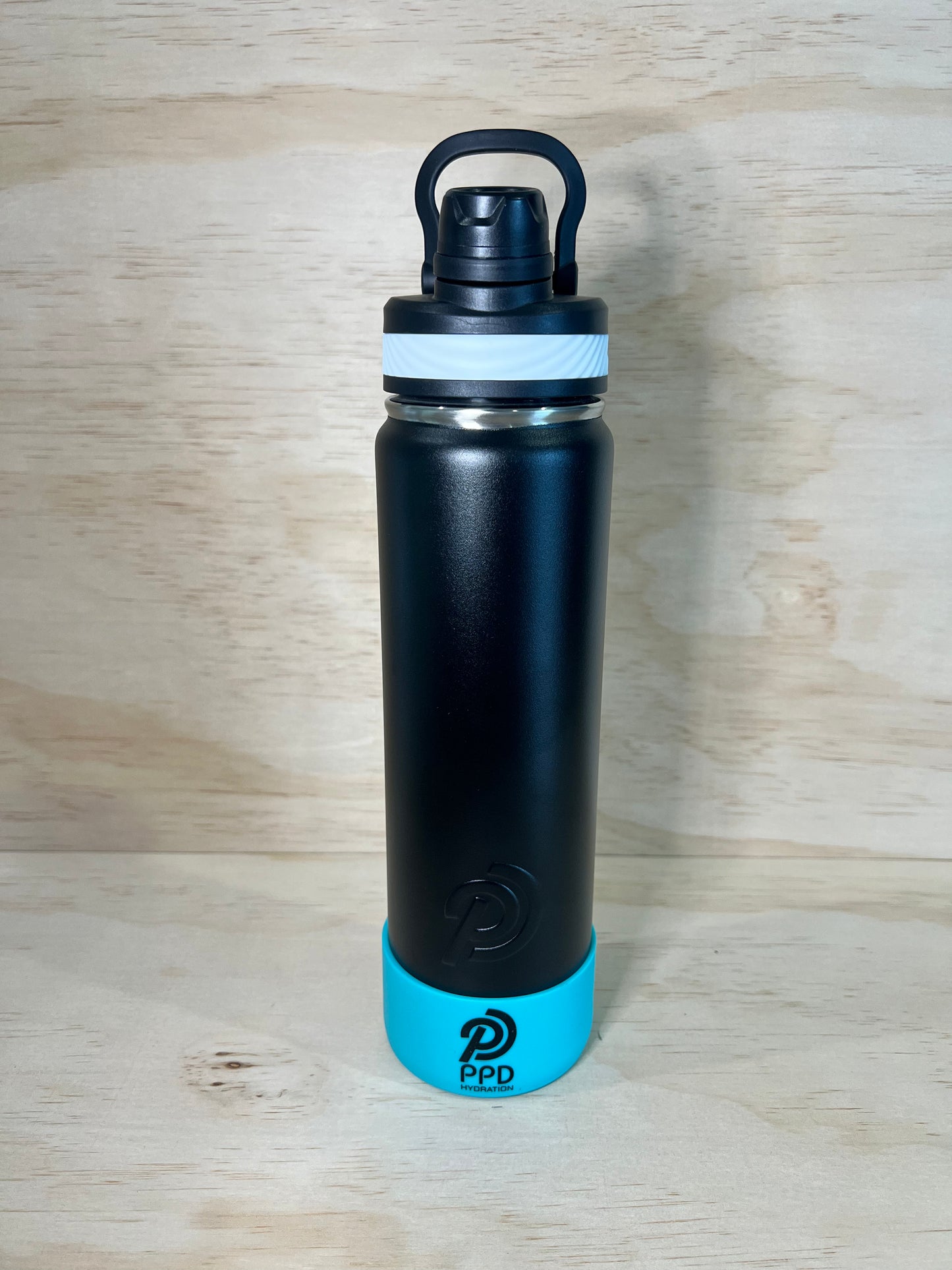 750ml Wide Lid Water Bottle - Black