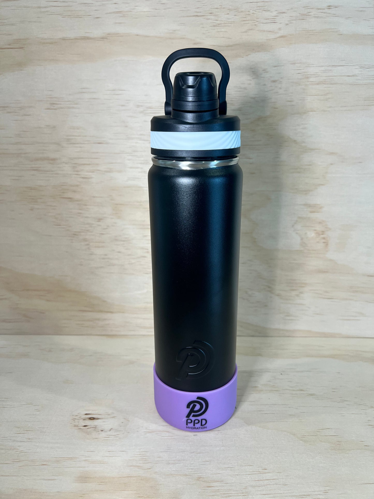 750ml Wide Lid Water Bottle - Black